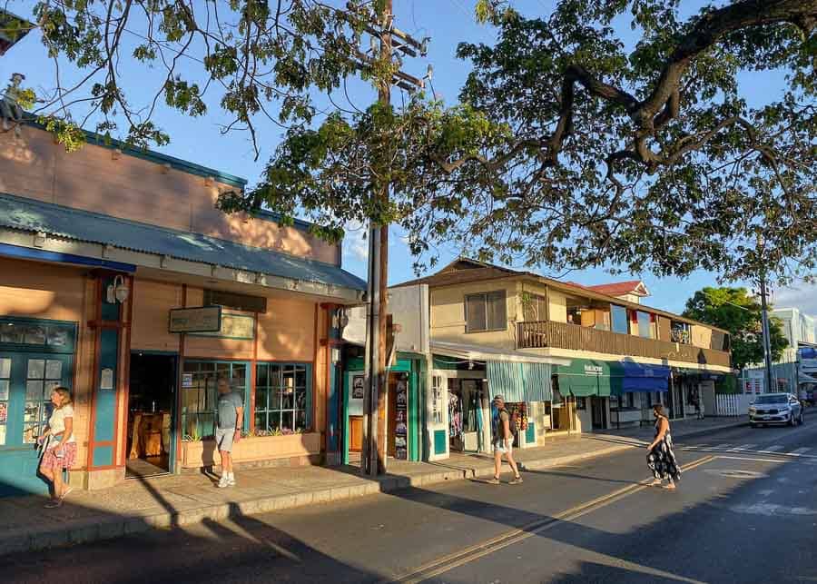 Lahaina Main Street