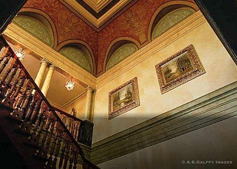 Staircase of the manor