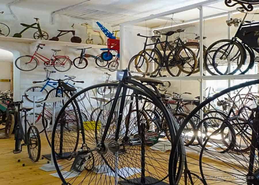 Bicycle collection at Sparreholm