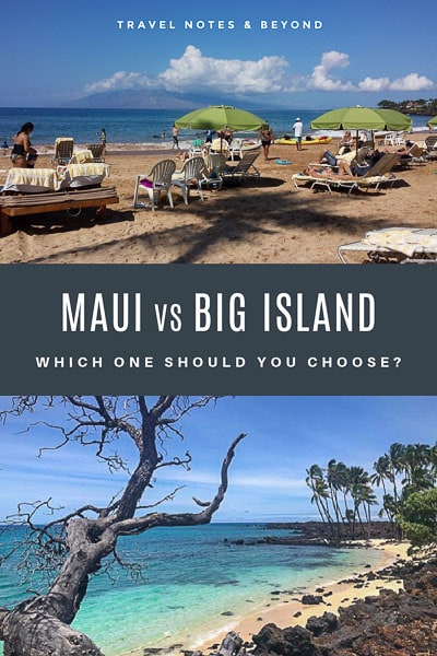 maui vs the big island pin