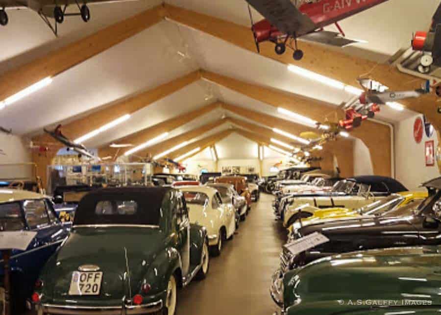 The car collection at Sparreholm Castle