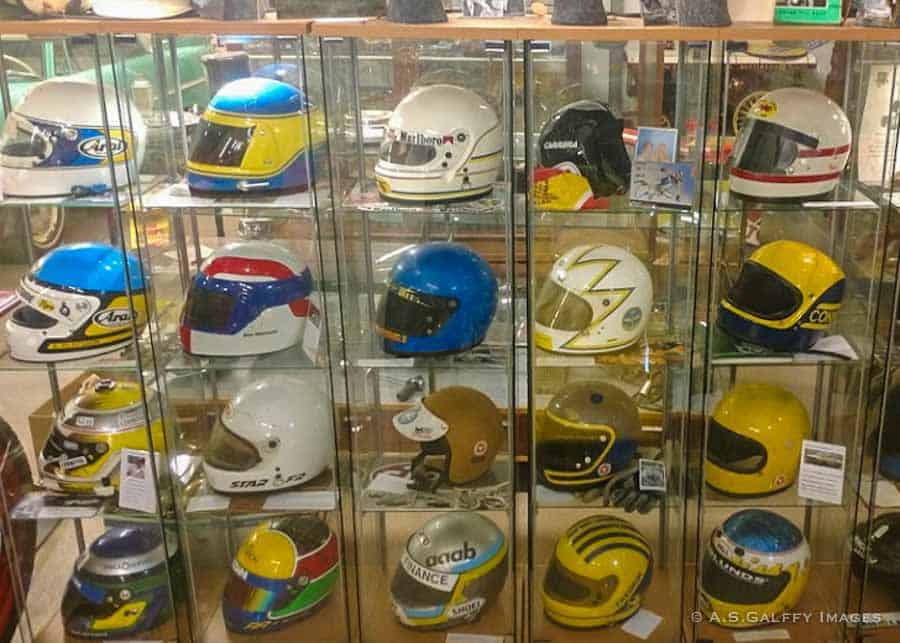 helmets collection at Sparreholm Castle