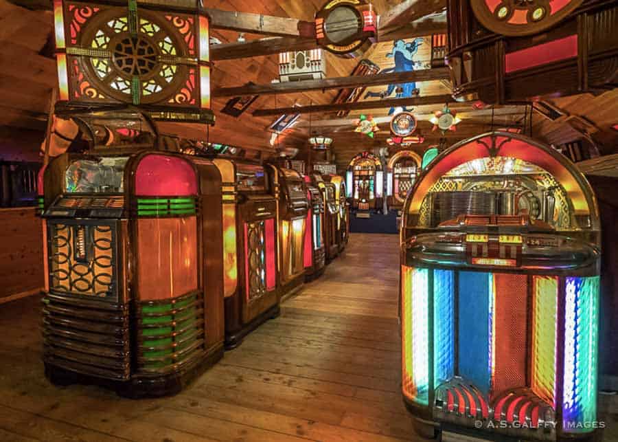 Jukebox collection at Sparreholm Castle