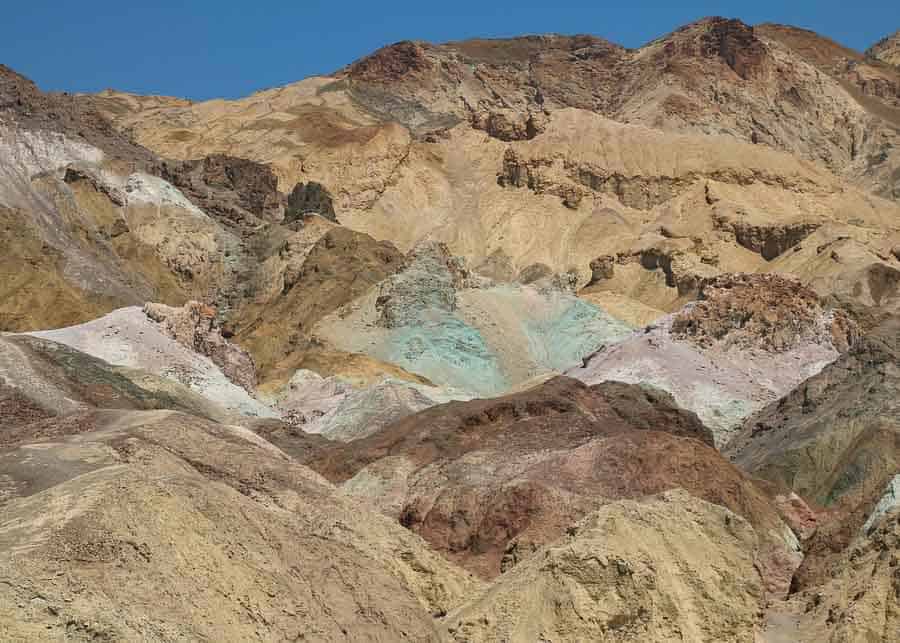 View of Artist's Palette at Death Valley