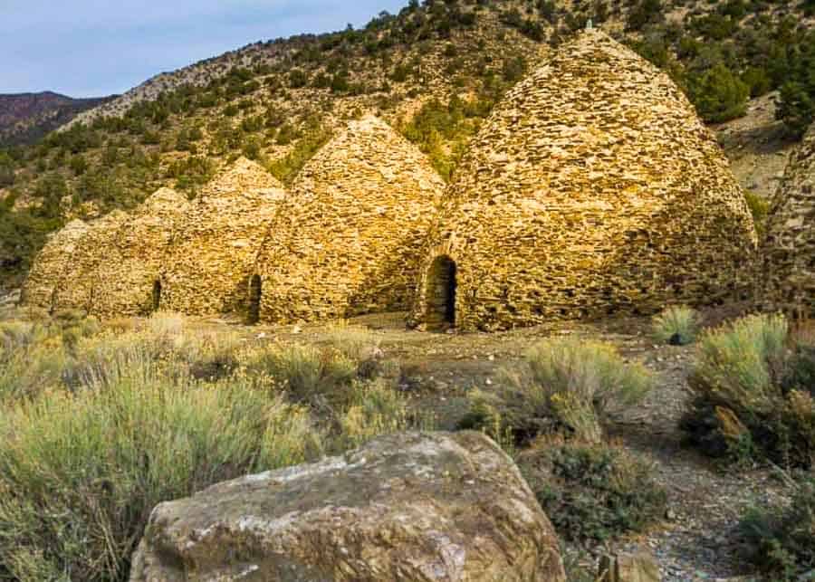 Visiting the Wildrose Charcoal Kilns