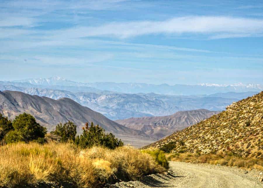 Dirt road leading to the Charcoal Kilns