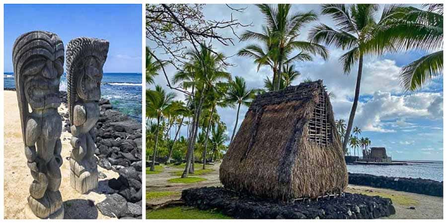 Puʻuhonua O Hōnaunau Historical Park in Kona