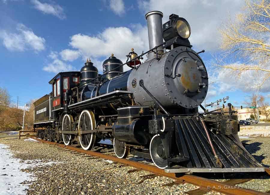 Visiting the Railroad Museum in Carson City