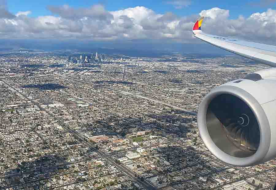 Aerial View of Los Angeles