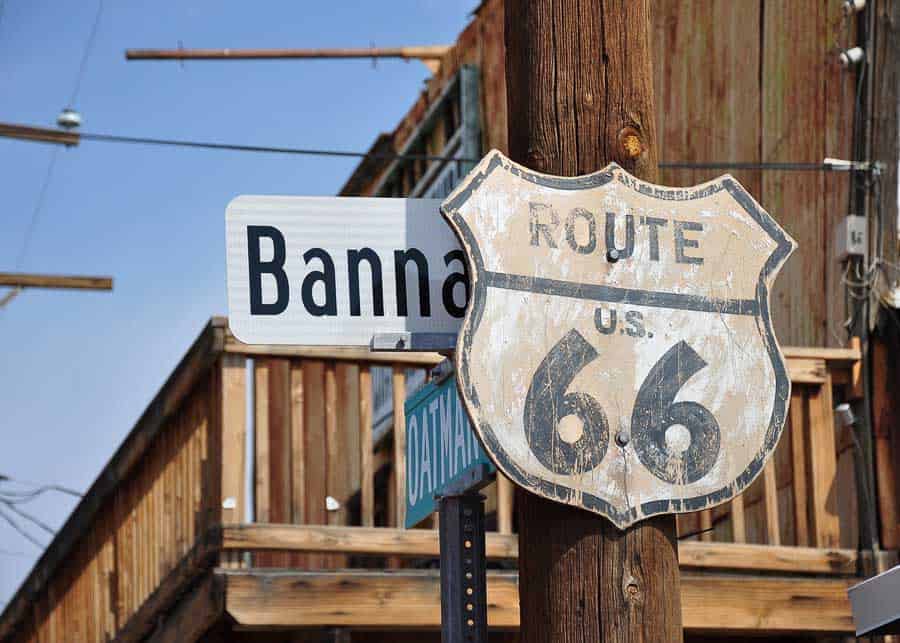 Route 66 sign