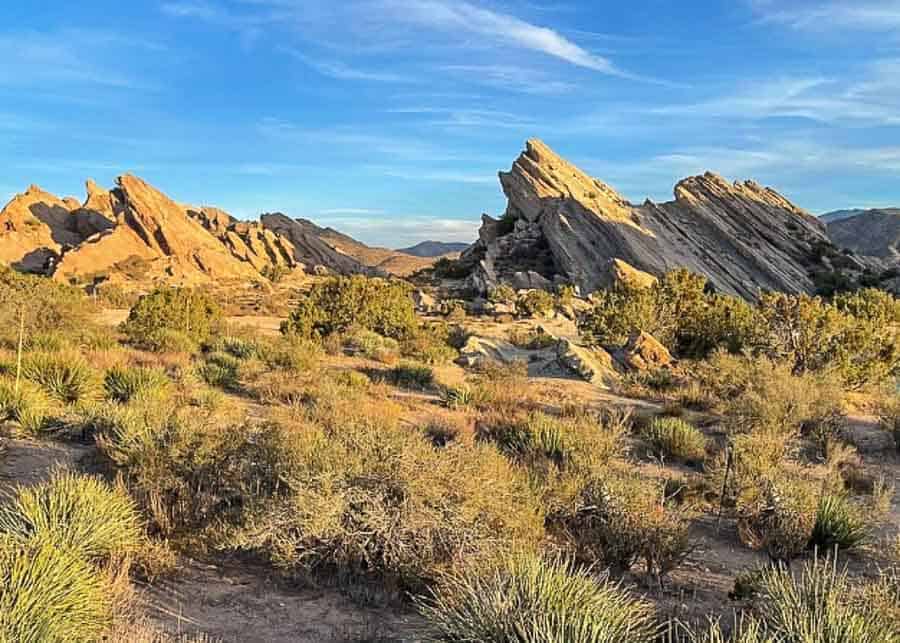 view of the Vasquez Rocks