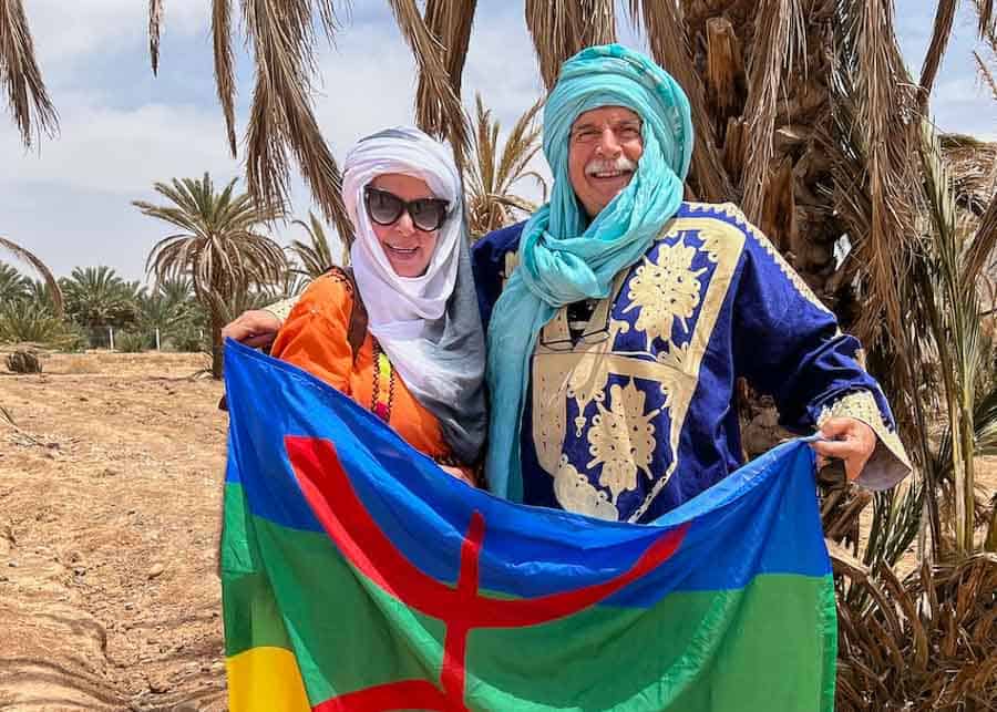 People visiting Morocco