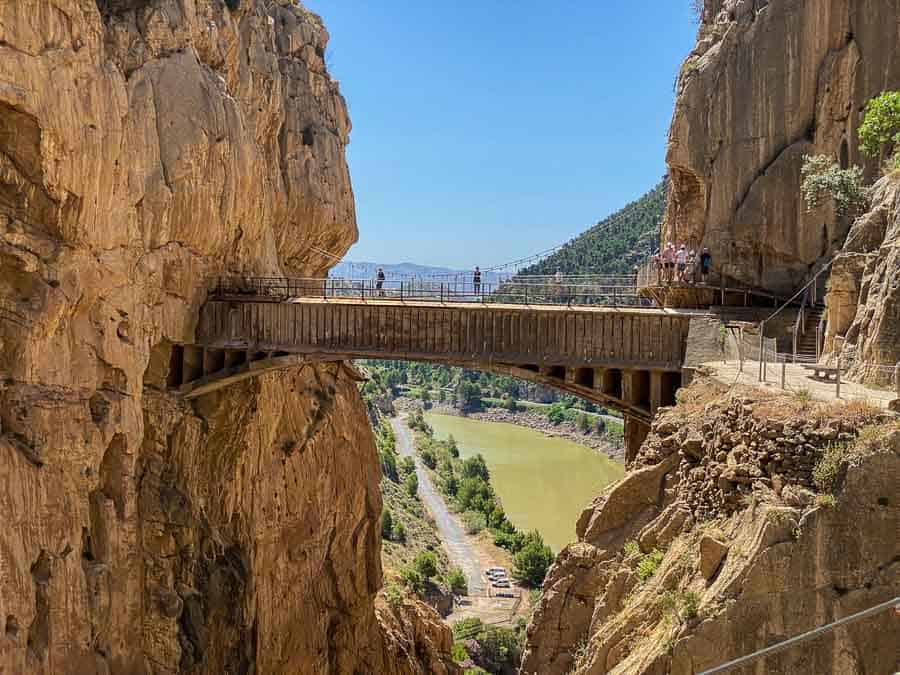 Puente del Rey suspension bridge