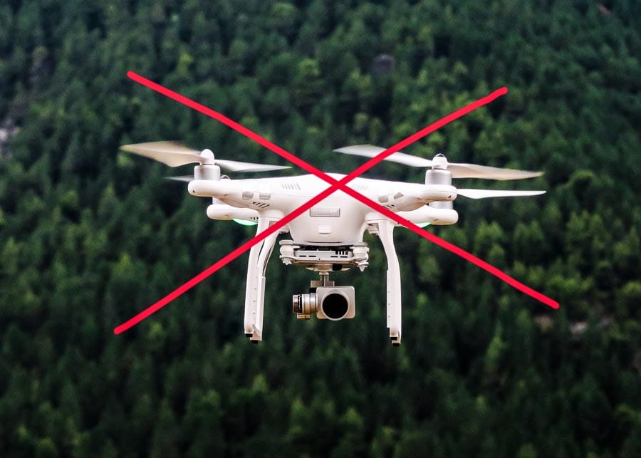 image of a drone, which is illegal in Morocco