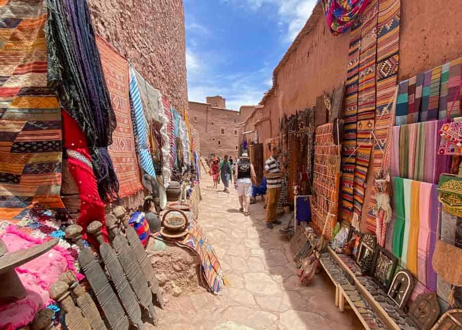 pathway in Ait ben Haddou