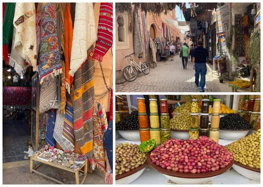 souks we visited on our 10 days Morocco itinerary