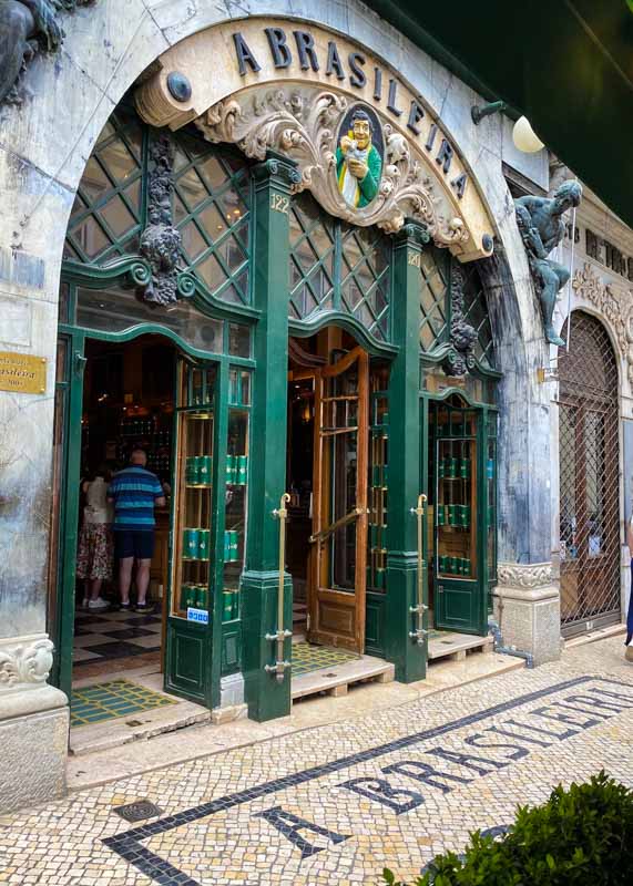 A brasiliera Café in Lisbon