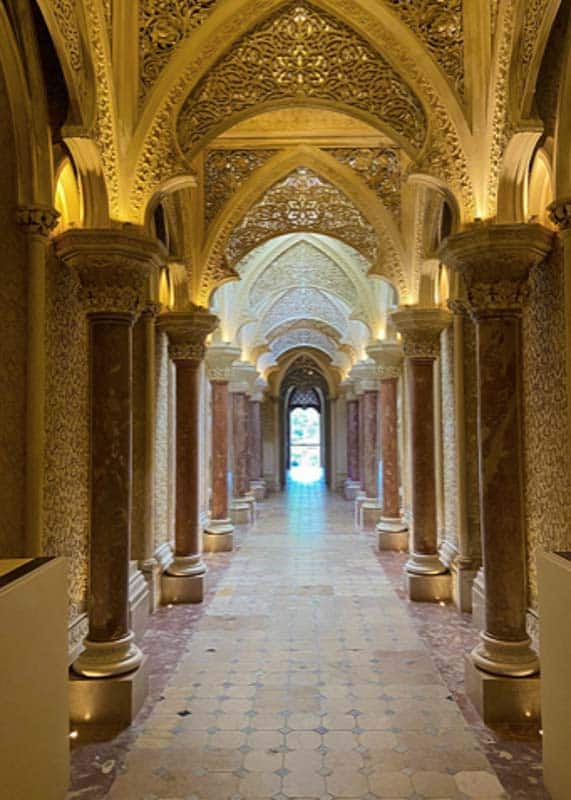 Corridor in Monserrate Palace