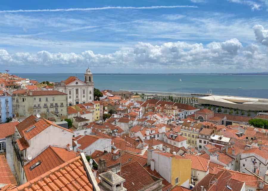 Miradouros and viewpoints in Lisbon