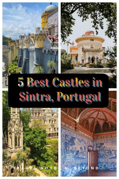 Sintra castles pin