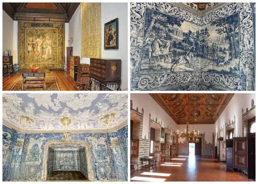 rooms in the national Palace of Sintra