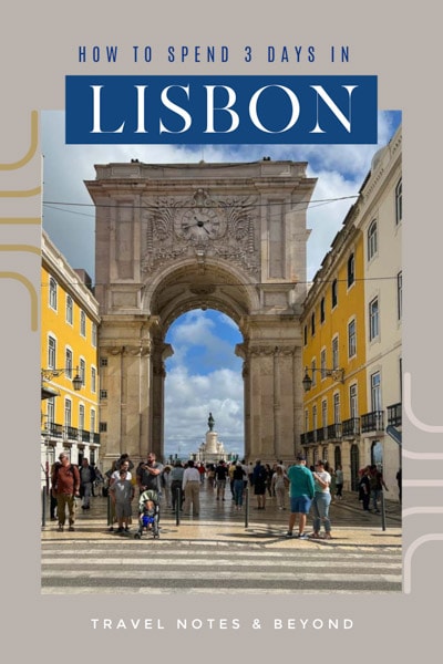 Lisbon Itinerary pin