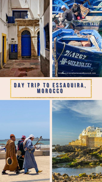 day trip to Essaouira, Morocco