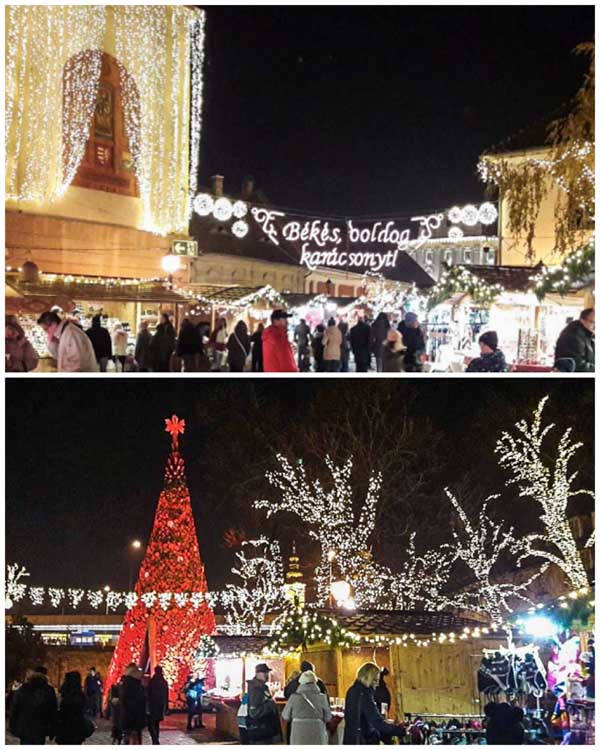 Obuda Christmas Market in Budapest