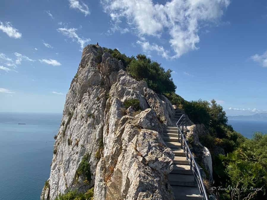 view of the mediterranean steps