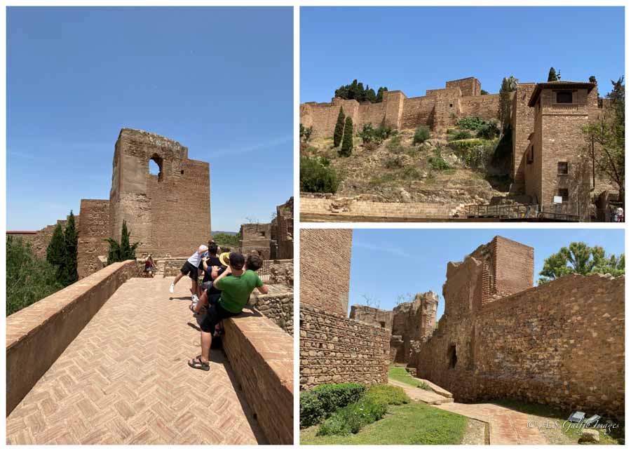 view of Alcazaba de Malaga, one of the best places to visit in one day