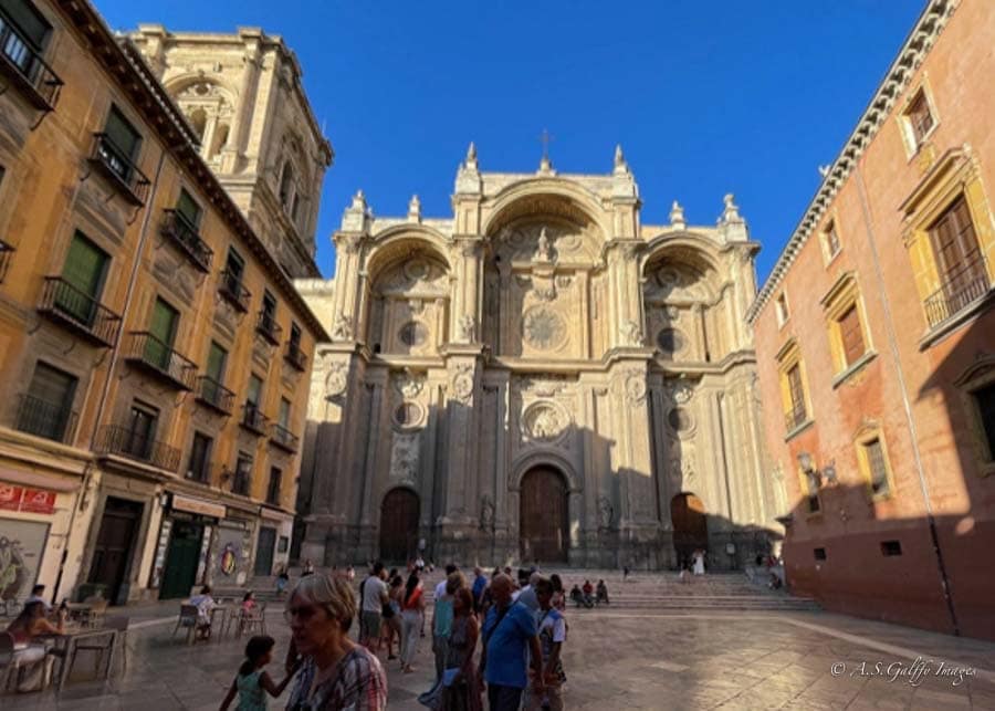 View of the Granada Cathedral