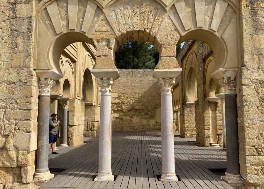 view of the ruins of Medina Azah