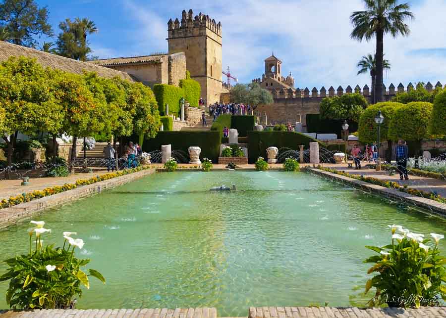 visiting the Alcazar de Los Reyes, one of the best things to do in Cordoba