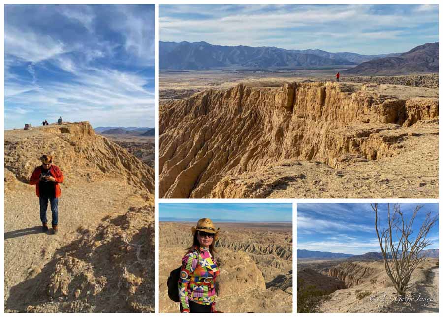 Hike to the Font Point in Anza Borrego State Park