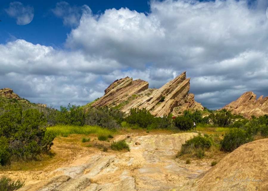 rock formations at Vasquez Rock Natural Area Park 