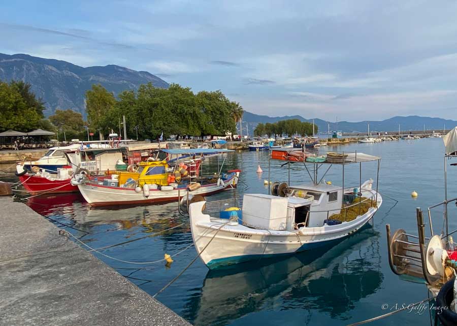 small port we visited during a road trip to the Peloponnese