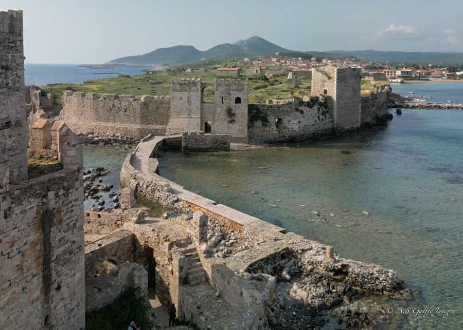 Methoni Castle one of the stops on our Greece itinerary.