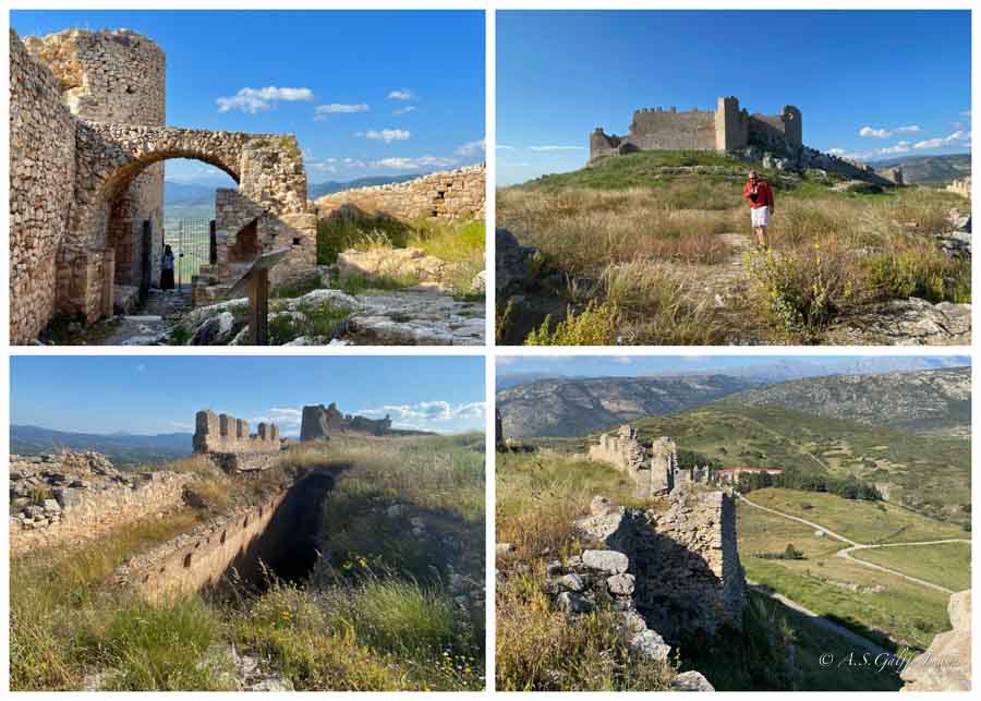 Larissa castle near Nafplio, Greece