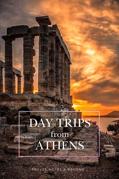 Day trip from Athens pin