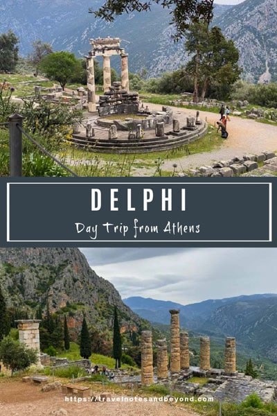 ruins at Delphi, Greece