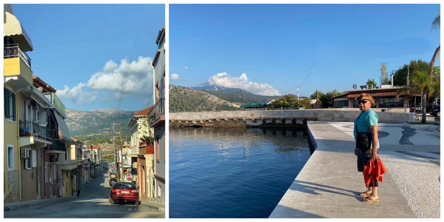 Images from the town of Argostoli