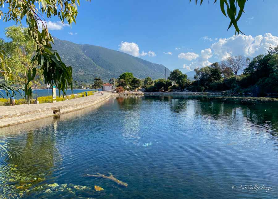 view of Lake Karavomilos