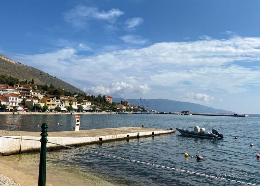 visiting the coastal towns, one of the best things to do in Kefalonia