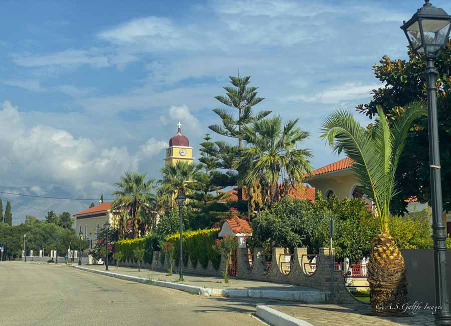 village in Kefalonia