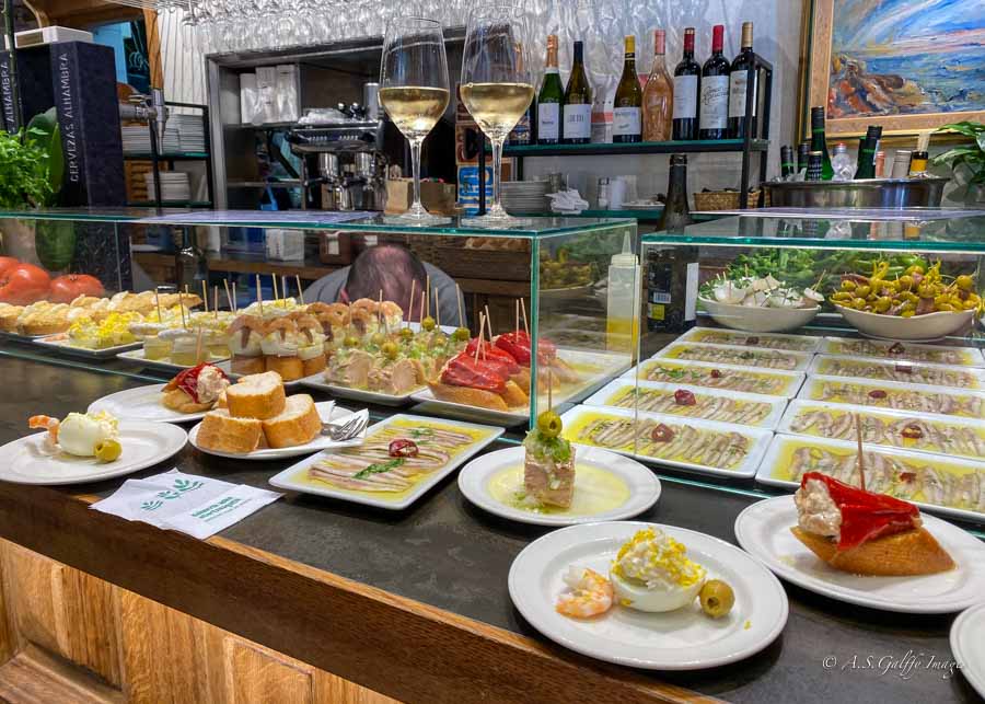 pintxos, the traditional food in the Basque Country