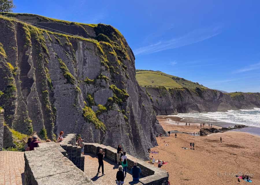 Basque Country road trip itinerary: Zumaia Beach