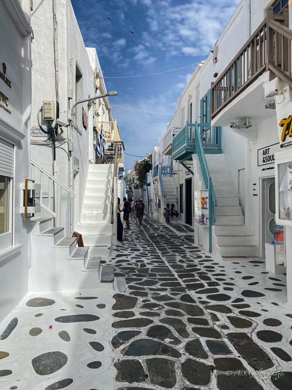 image depicting Matoyianni Street, worth visiting in Mykonos