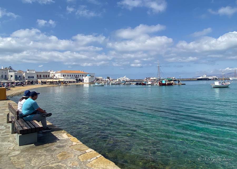 The image of the city of Maykonos, one of the reasons for visiting Mekonos 