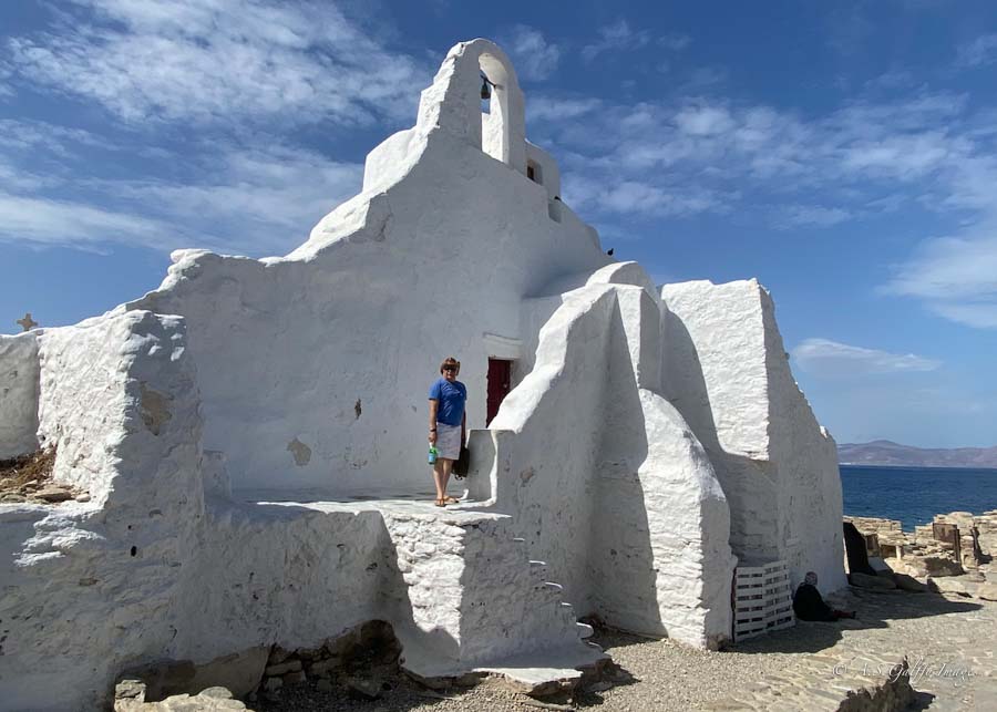 image depicting Panagia Paraportiani in Mykonos