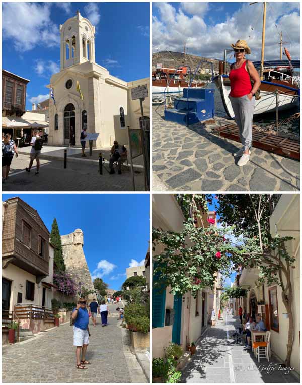 images depicting the town of Rethymno